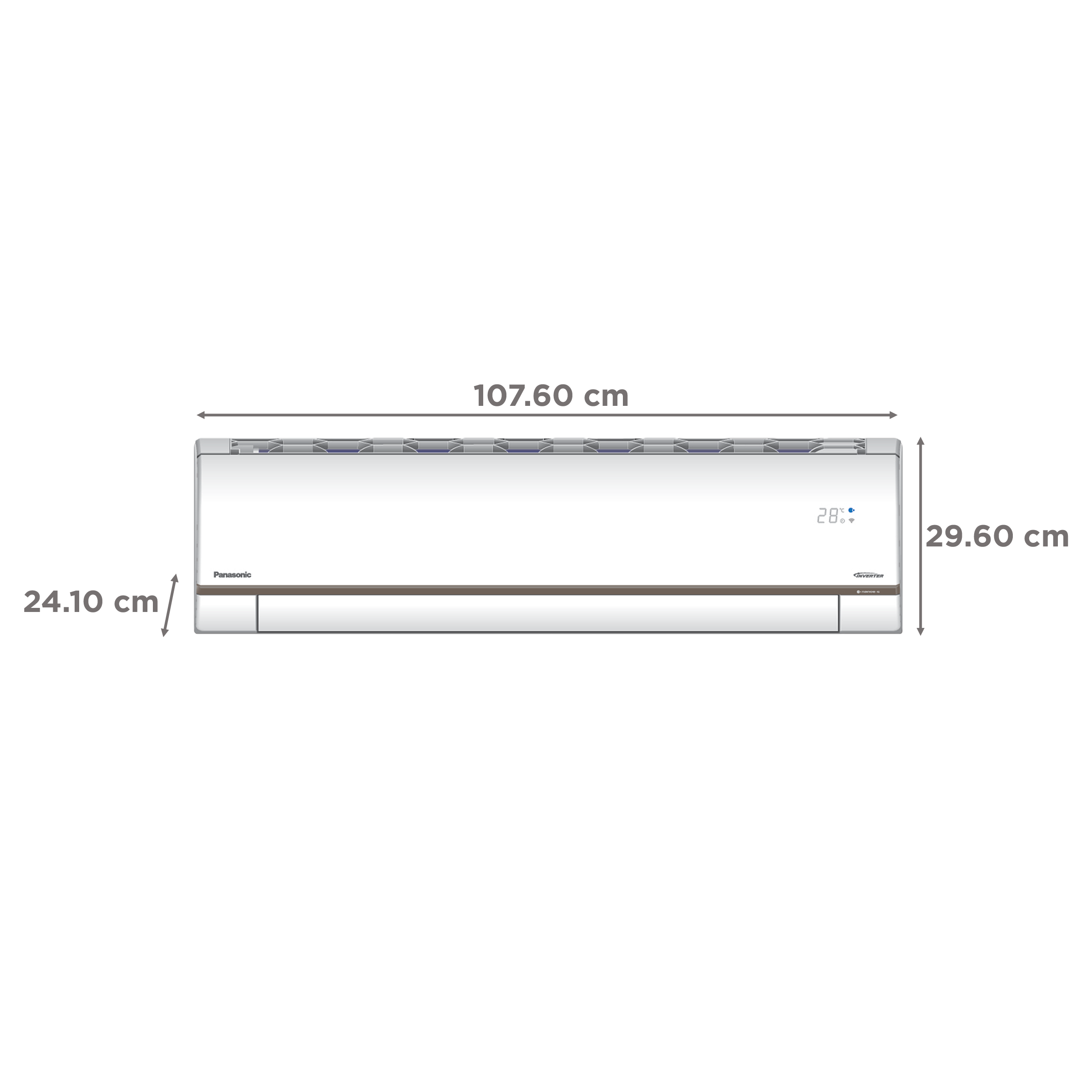 Buy Panasonic 7 in 1 Convertible 2 Ton 4 Star Inverter Split Smart